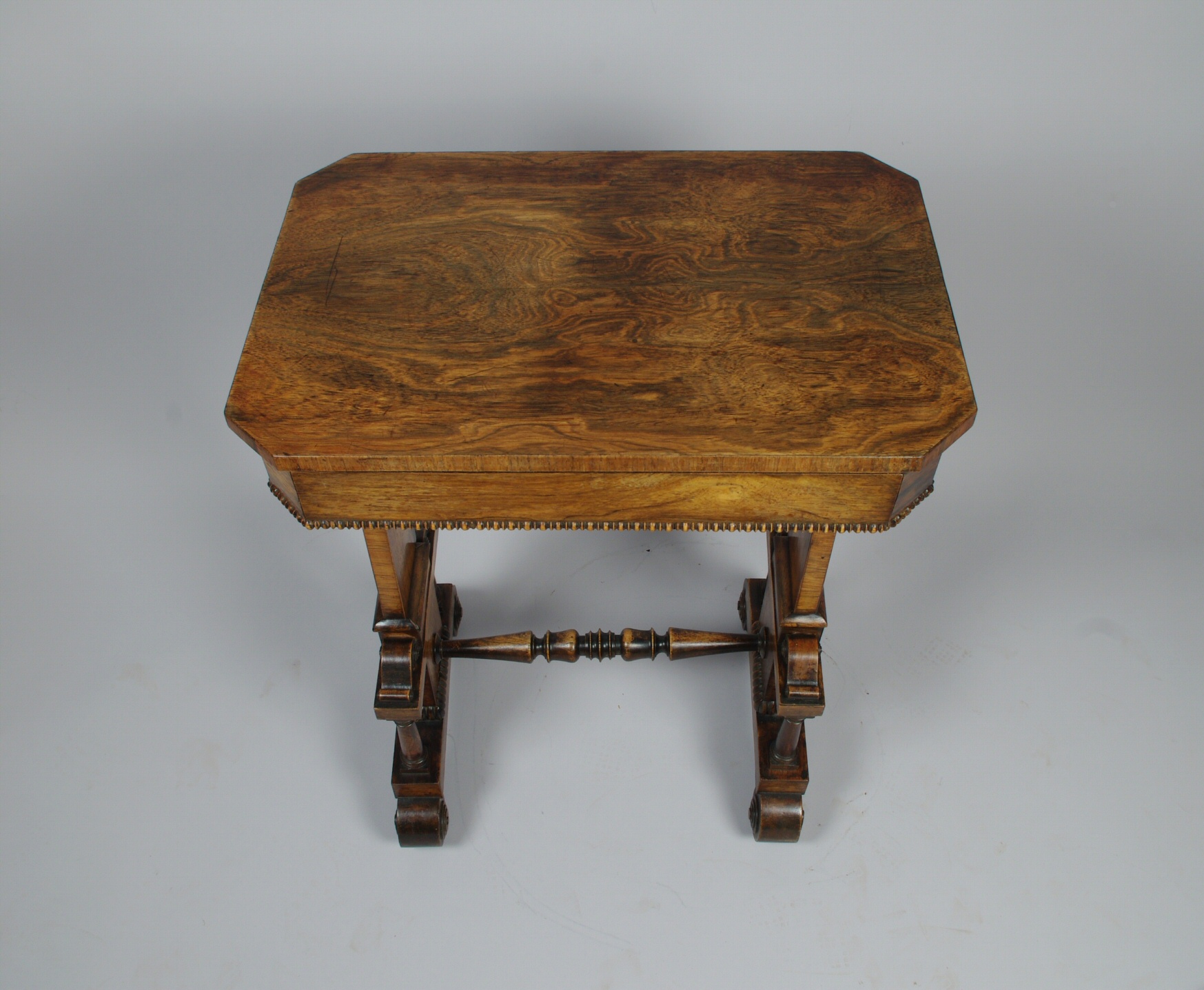 Charming Victorian Rosewood Work Table