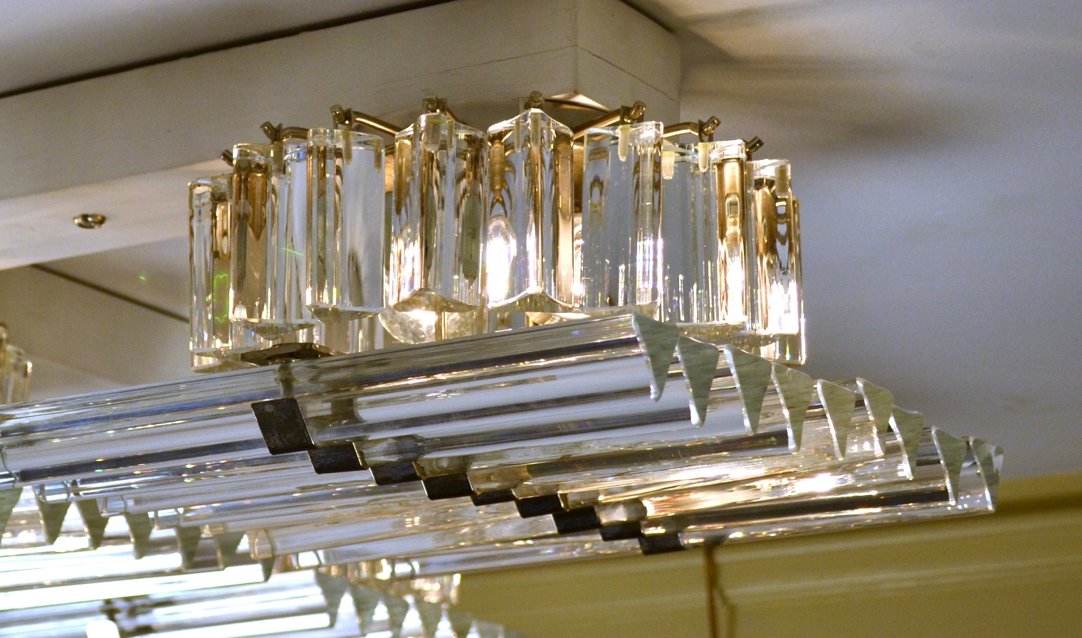 Five Murano Glass Light Fixtures