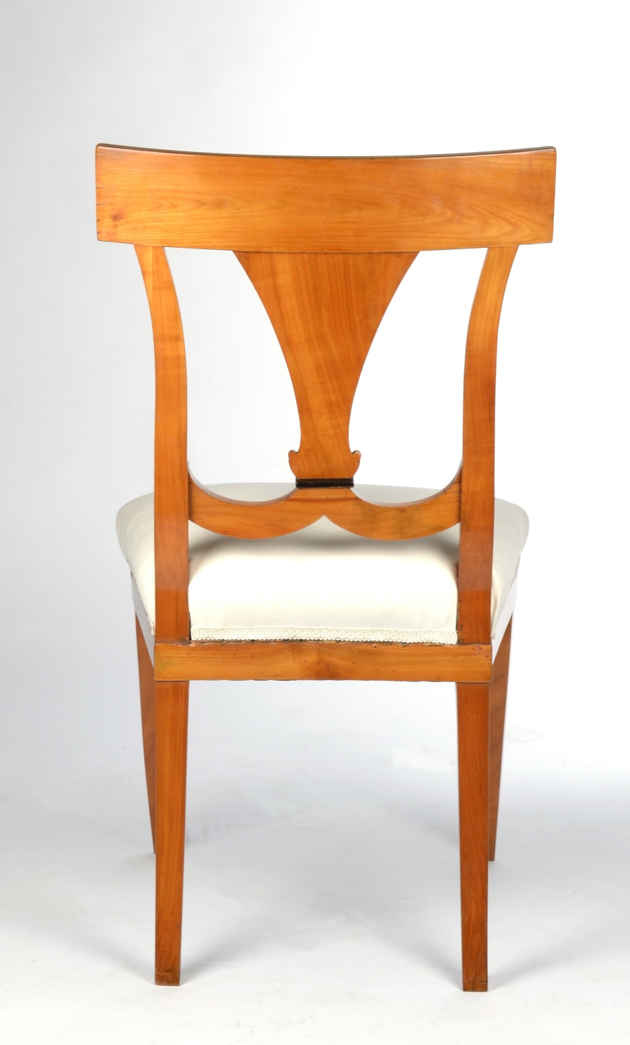 Fine Biedermeier Cherrywood Side Chair