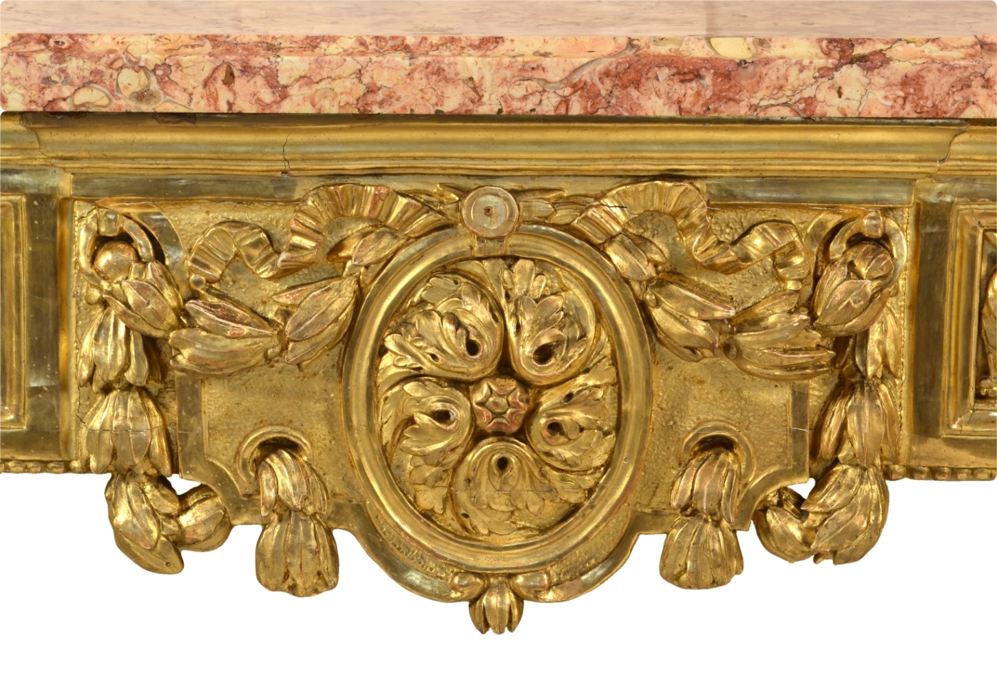 Fine Italian Carved and Giltwood Neoclassical Console Table, c.1790