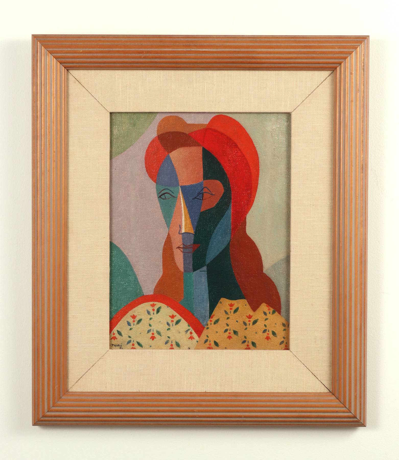 Julio Payro (1899-1971) "Portrait of a Woman", 1950