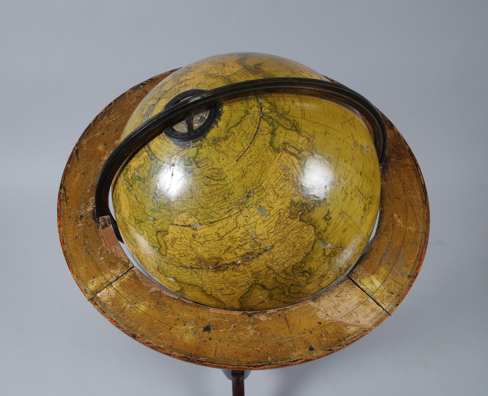 12" Terrestrial Globe by Kirkwood of Edinburgh