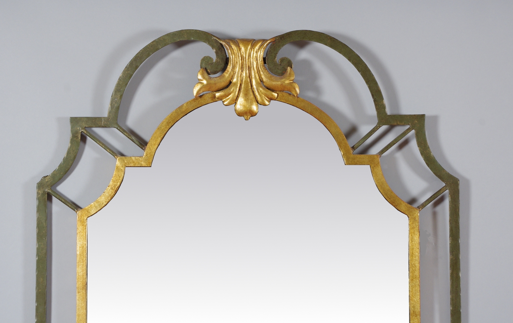 Stylish Wrought Iron Mirror by Palladio
