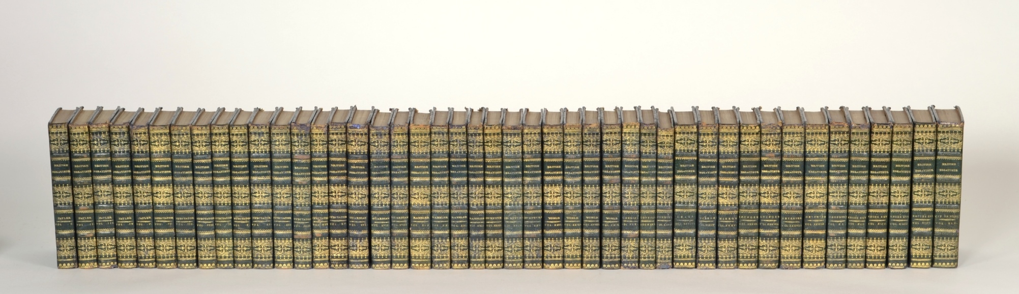The British Essayists, Complete Set in 45 Volumes, 1819