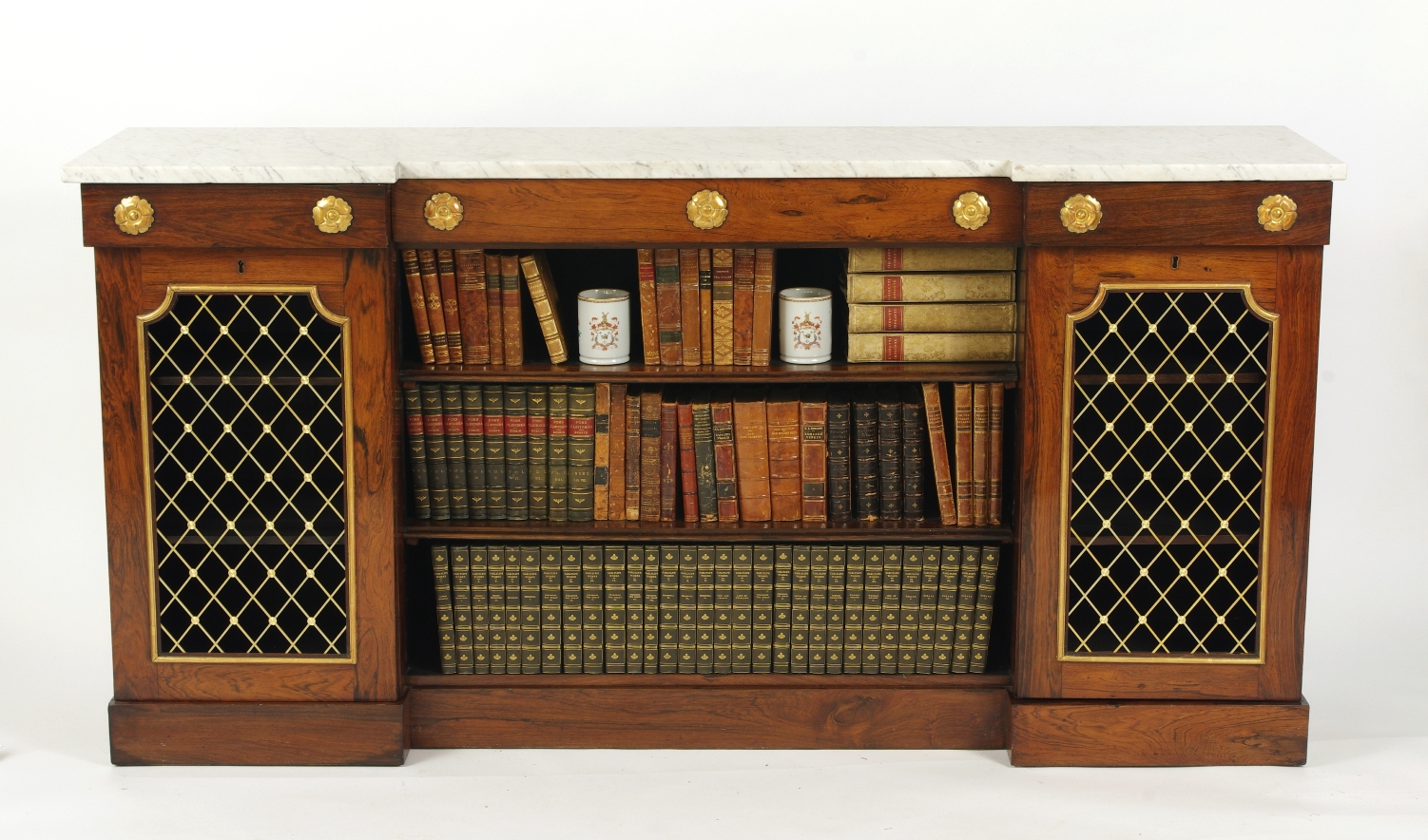 William IV Rosewood Side Cabinet, c. 1830