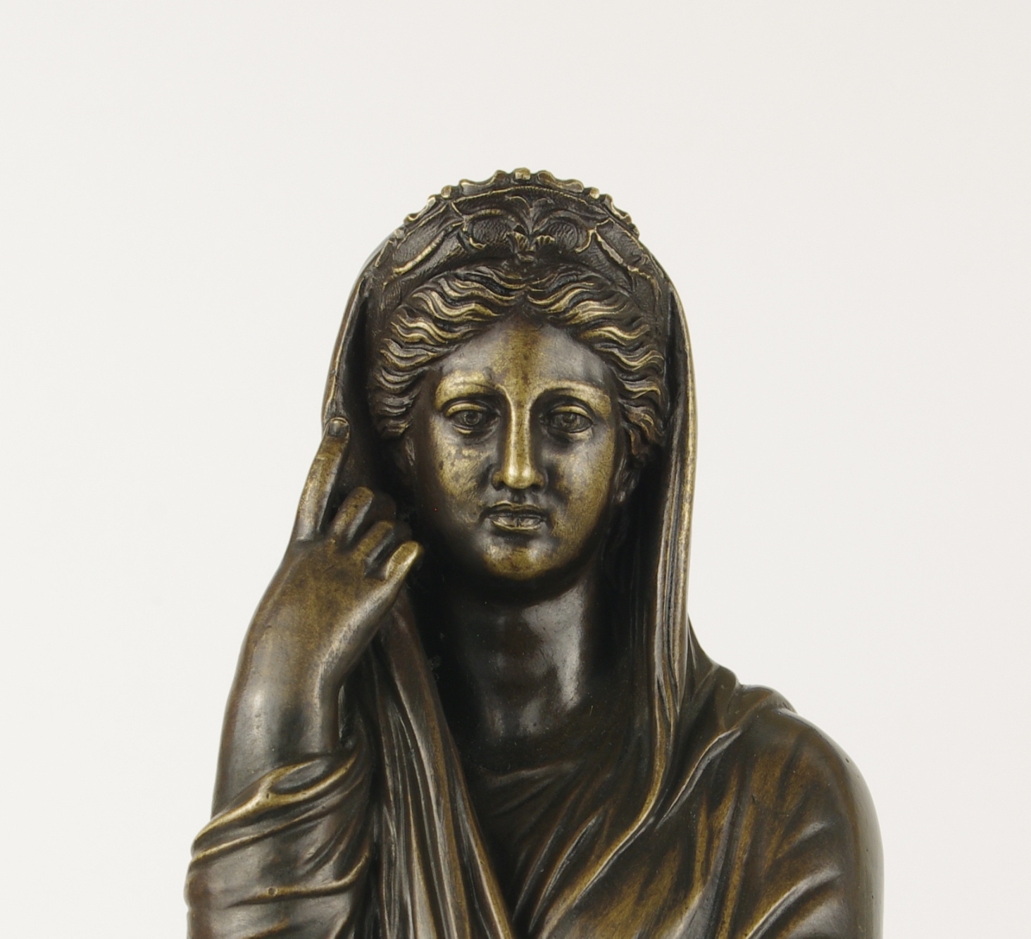 Grand Tour Bronze Figure of Pudicity, c. 1890