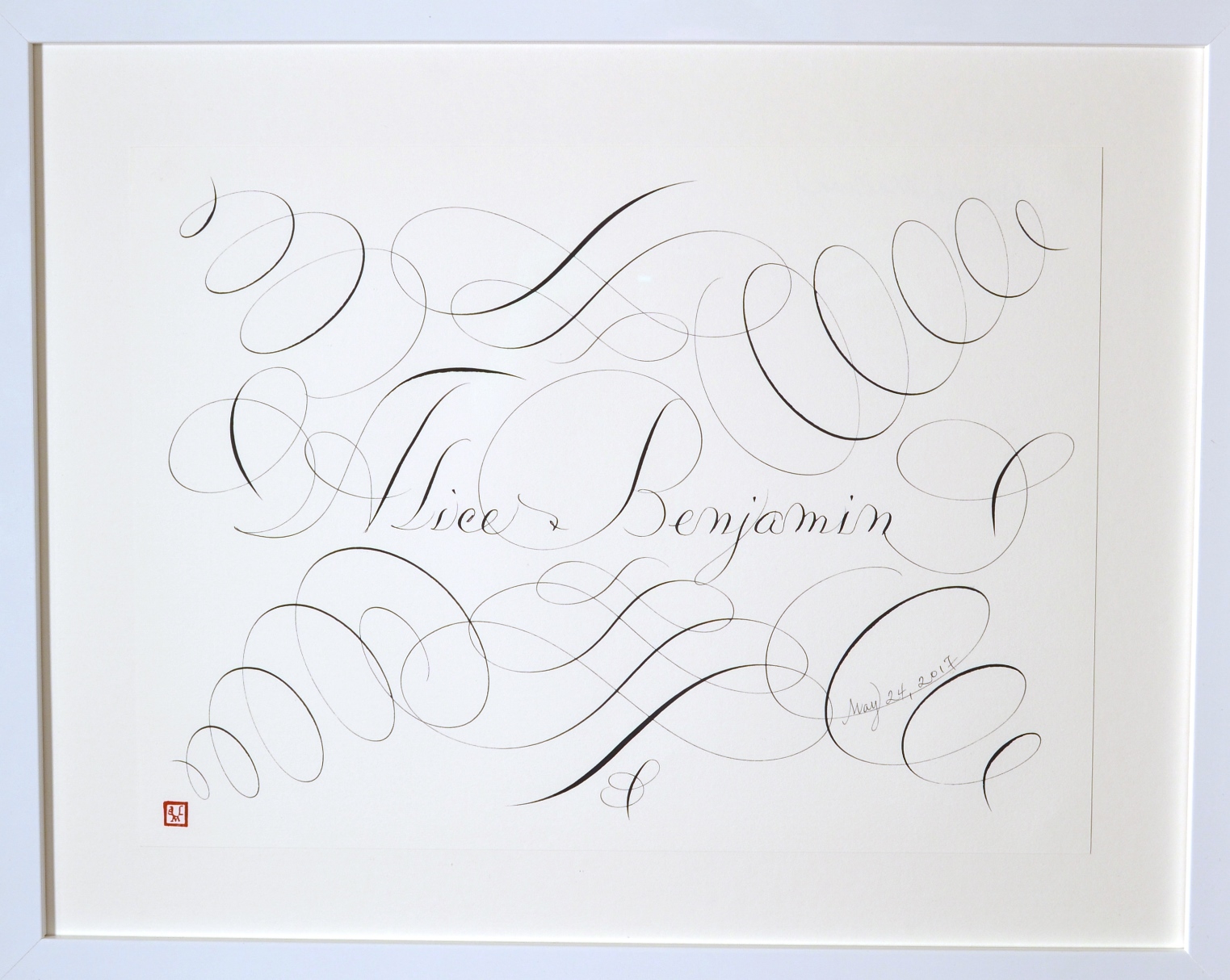 Commissioned Calligraphy
