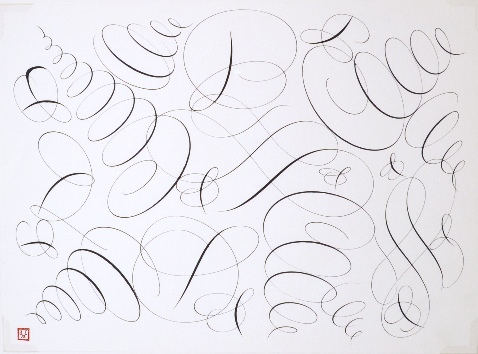 "Calligraphic Drawing #2"