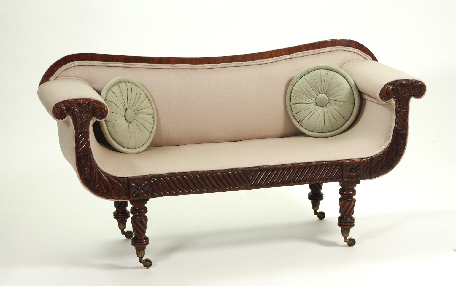 Regency Mahogany Child's Sofa, c. 1820