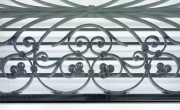 View 6: French Wrought Iron Window Guard Mounted as a Coffee Table, Mid 19th c.