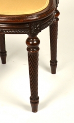 View 7: Fine Pair of Louis XVI Mahogany Side Chairs