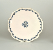 View 1: Blue and White Faience Salver