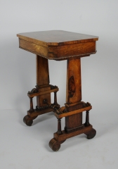 View 2: Charming Victorian Rosewood Work Table