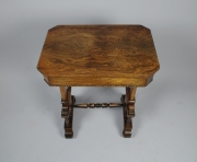 View 4: Charming Victorian Rosewood Work Table