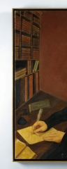 View 3: Folk Art Portrait of a Gentleman at his Desk