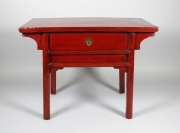 View 4: Small Chinese Red Lacquer Altar Table