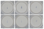View 8: Set of Six Meissen Reticulated Plates