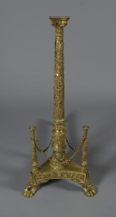 View 2: Pair of Napoleon III Brass Andirons