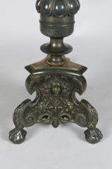 View 5: Baroque Style Brass Candlestick Lamp