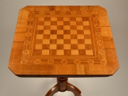 View 3: Biedermeier Game Table