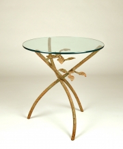 View 2: Giacometti-inspired Iron Side Table
