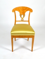 View 3: Fine Set of Four Biedermeier Side Chairs