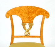 View 6: Fine Set of Four Biedermeier Side Chairs