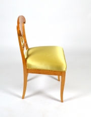 View 7: Fine Set of Four Biedermeier Side Chairs