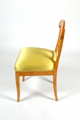 View 8: Fine Set of Four Biedermeier Side Chairs