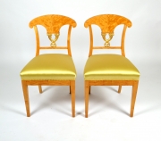 View 9: Fine Set of Four Biedermeier Side Chairs