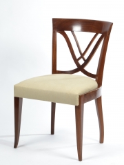 View 3: Set of Six Art Deco Dining Chairs