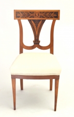 View 3: Fine Biedermeier Cherrywood Side Chair