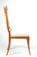 View 4: Fine Biedermeier Cherrywood Side Chair