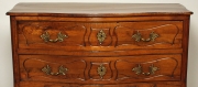 View 5: Louis XV Walnut Serpentine Chest of Two Drawers