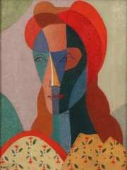 View 1: Julio Payro (1899-1971) "Portrait of a Woman", 1950