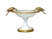 View 1: Charles X White Opaline Coupe, c. 1825