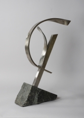 View 4: Abstract Sculpture Attributed to Brother Mel Meyer (1923- 2013)