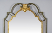 View 2: Stylish Wrought Iron Mirror by Palladio