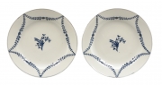 View 1: Pair of Marcolini Meissen Blue and White Chargers