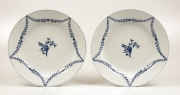 View 8: Pair of Marcolini Meissen Blue and White Chargers