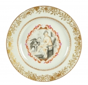 View 1: Chinese Export Plate Made for the Continental Market