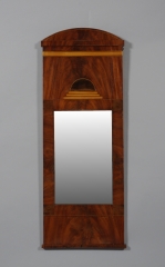 View 1: Biedermeier Mahogany Mirror
