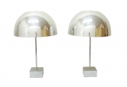View 1: Pair of Mushroom Lamps by Paul Mayen, 1960's
