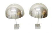 View 2: Pair of Mushroom Lamps by Paul Mayen, 1960's