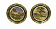 View 1: Pair of Old Paris Cabinet Plates, c. 1820
