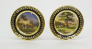 View 5: Pair of Old Paris Cabinet Plates, c. 1820