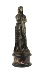 View 1: Grand Tour Bronze Figure of Pudicity, c. 1890