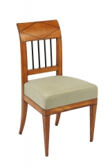 View 1: Biedermeier Cherry Side Chair, c. 1820
