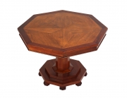 View 1: Oak Floor Panel Mounted as a Coffee Table, 19th c.