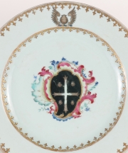 View 2: Chinese Export Armorial Plate, c. 1750